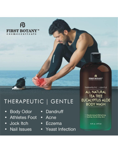 Gel de Ducha Natural Primera Botánica 473 ml Eucalipto