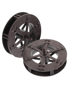 Mini Rueda de Agua Homoyoyo 8x8cm para Jardín Zen