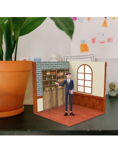 Organizador de fondo para figuras 1:12 Vaveren 21.5x21.5cm 2