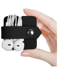 Organizador de Cables para Auriculares ELFRhino Negro 2