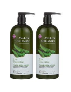 Loción de Manos y Cuerpo Avalon Organics Aloe 2x32 Oz