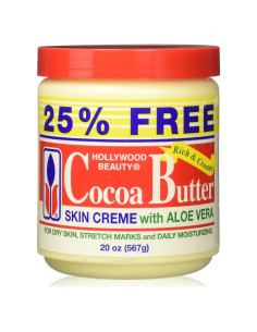 Manteca de Cacao Hollywood Beauty con Aloe Vera 567g