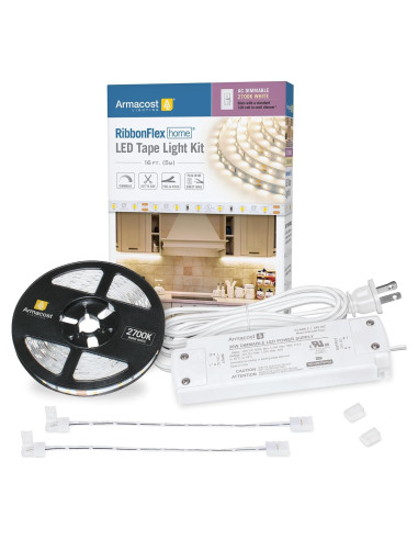 Kit de luz LED regulable Armacost 5m 2700K blanco cálido