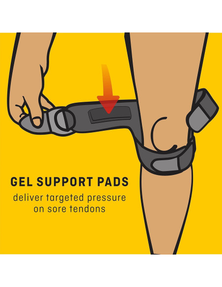 Soporte de Rodilla Ajustable FUTURO con Doble Correa y Gel