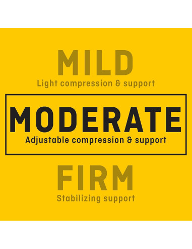 Soporte de Rodilla Ajustable FUTURO con Doble Correa y Gel