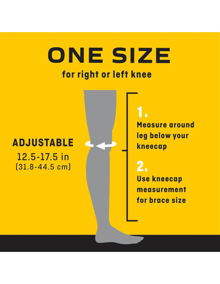 Soporte de Rodilla Ajustable FUTURO con Doble Correa y Gel