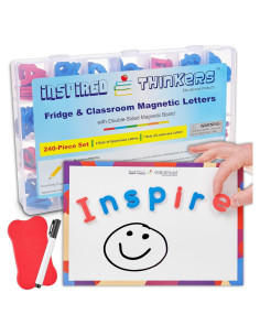 Juego de Letras Magnéticas 240 Pcs Pensadores Inspirados