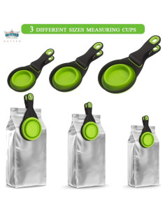 Soporte Plegable 3 en 1 Buyter para Comida de Perro Verde 2