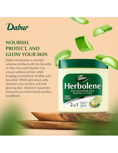 Dabur Herbolene Gel de Aloe Vera y Vitamina E 850 ML