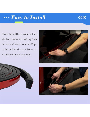 Sello de Goma Espuma EPDM Ctuoptuo 1.65m Aislamiento Climático