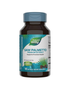Extracto de Saw Palmetto Nature's Way 160 mg 60 Gelatinas Blandas