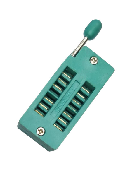 2 Pcs ZIF Socket 14 Pin 2.54mm YEGAFE Chapado en Oro