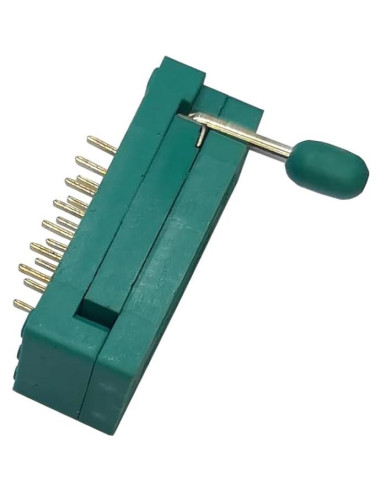 2 Pcs ZIF Socket 14 Pin 2.54mm YEGAFE Chapado en Oro