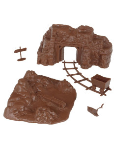 Set de Accesorios BMC Clásico Mina de Oro Oeste 6 Piezas