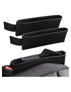 Organizador de Espacio entre Asientos de Coche BubabyZZ Negro