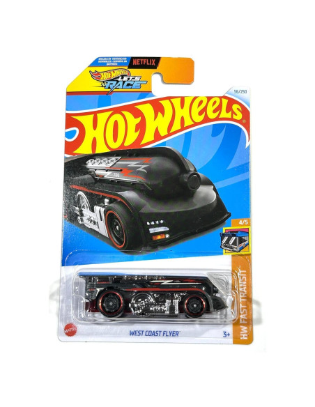 Hot Wheels Vamos a Correr Volador Costa Oeste Negro 2024 1:64