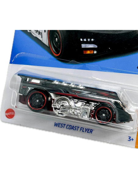 Hot Wheels Vamos a Correr Volador Costa Oeste Negro 2024 1:64