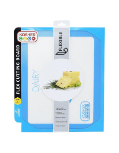 Tabla de Cortar Flexible The Kosher Cook Azul 41.8x32.8cm