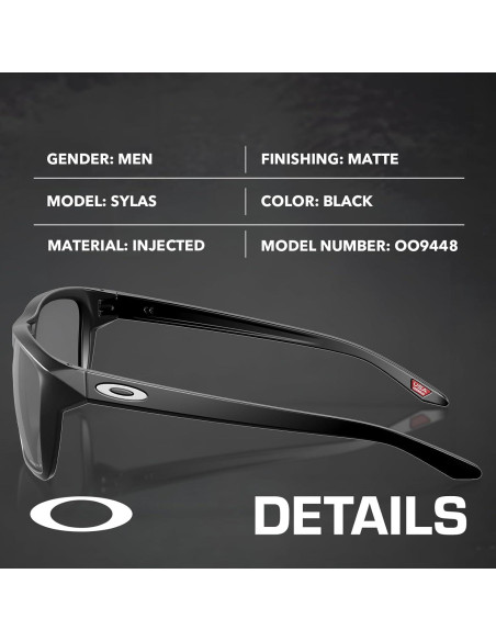 Gafas de Sol Oakley Silas OO9448 Prizm Negro Polarizado
