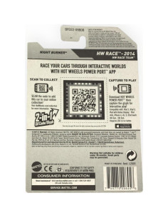 Hot Wheels 2014 Treasure Hunt Night Burner - 17.78 cm 2