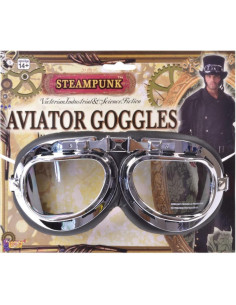 Gafas de Aviador Steampunk Forum para Hombres - Talla Única 2