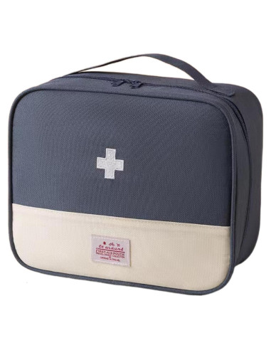 Bolsa de Primeros Auxilios Vacía Jipemtra Azul 26x12x21 cm