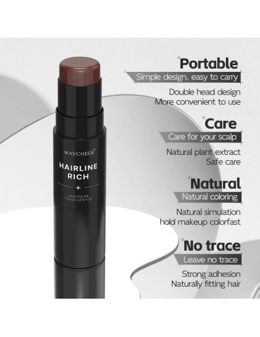 Barra de Polvo para Línea de Cabello LAMUSELAND 9.3cm Impermeable