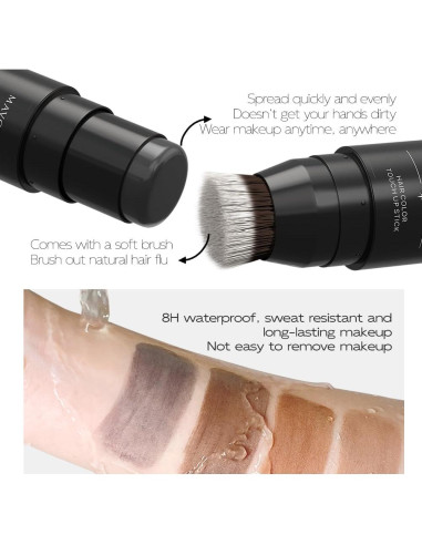 Barra de Polvo para Línea de Cabello LAMUSELAND 9.3cm Impermeable