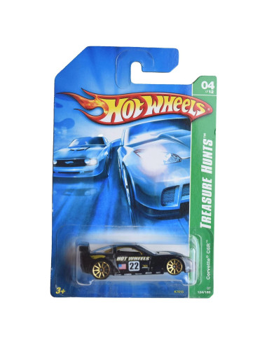 Hot Wheels Corvette C6R Escala 1:64 Cacerías del Tesoro