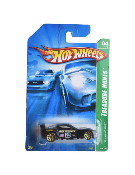 Hot Wheels Corvette C6R Escala 1:64 Cacerías del Tesoro Hot Wheels Corvette C6R Escala 1:64 Cacerías del Tesoro