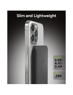 Cargador Inalámbrico Magnético Mophie Snap+ Juice Pack Mini 5000 mAh 2