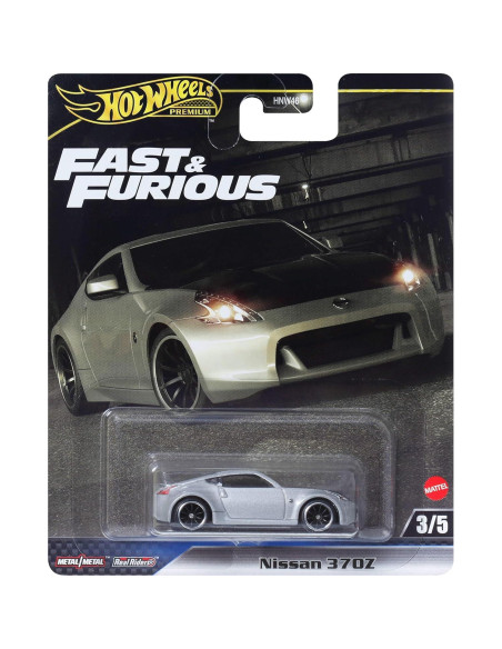 Hot Wheels Coche de Metal Fundido Rápido y Furioso 1:64 Hot Wheels Coche de Metal Fundido Rápido y Furioso 1:64