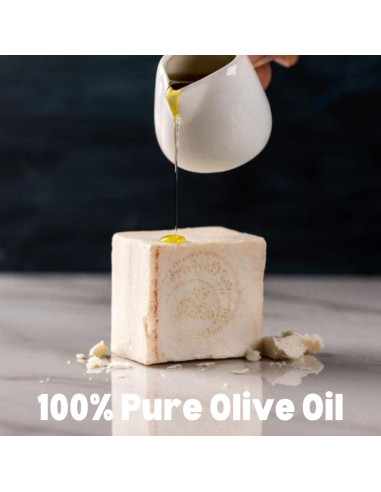 Jabón de Aceite de Oliva Virgen Nabulsi 100% Puro 167g