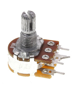 Paquete de 10 Potenciómetros B1M 1M Ohm Horizontal 5 Pines 2