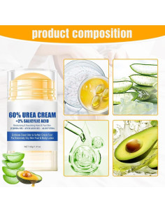 Crema Hidratante Anti-Grietas para Pies Yilia 40g Azul 2