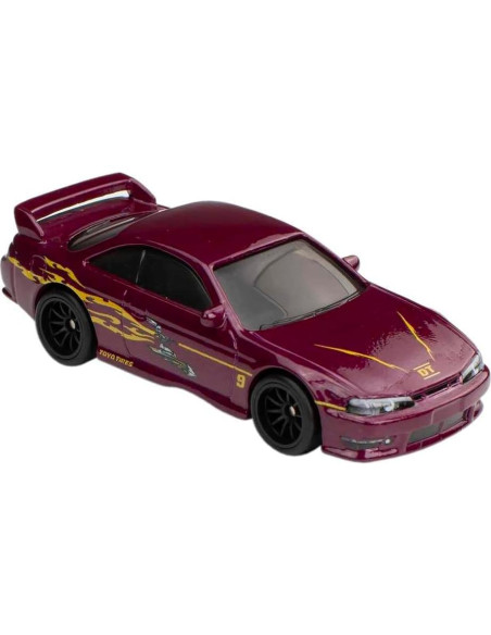 Hot Wheels Colección Retro Nissan S14 1:64 para Jugar o Exhibir