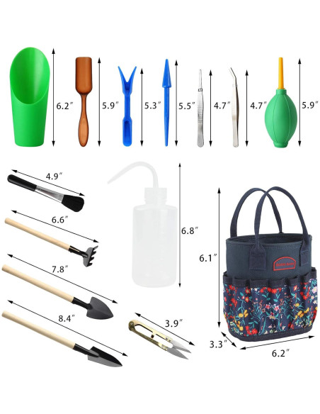 Kit de Herramientas para Suculentas G Good Gain 13 Piezas