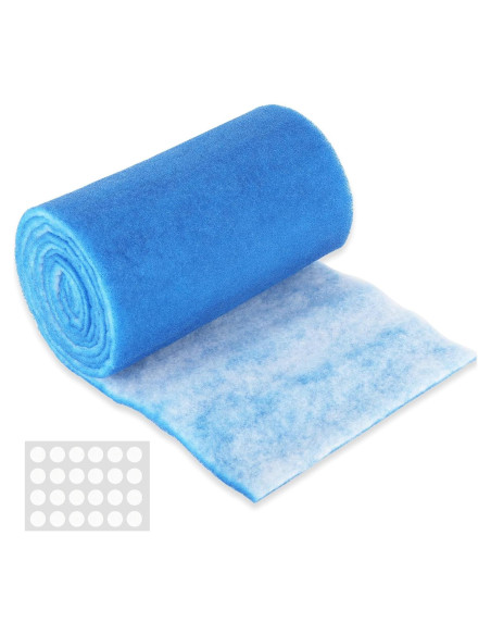 Filtros de Ventilación AQD 12x226 cm MERV 8 - Rollo 30+ Filtros