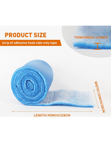 Filtros de Ventilación AQD 12x226 cm MERV 8 - Rollo 30+ Filtros