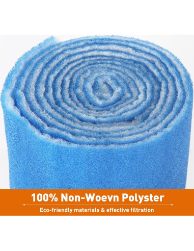 Filtros de Ventilación AQD 12x226 cm MERV 8 - Rollo 30+ Filtros