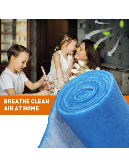 Filtros de Ventilación AQD 12x226 cm MERV 8 - Rollo 30+ Filtros