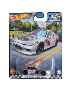 Auto de colección Hot Wheels Nissan Silvia Boulevard Premium