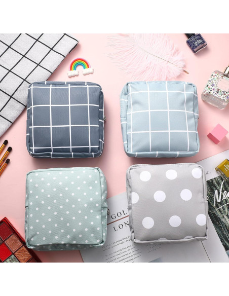 Bolsa de Almacenamiento de Toallas Sanitarias Frienda 4 Pzas