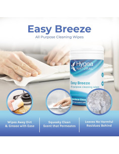 Toallitas de Limpieza Multiusos EasyBreeze - 50 Unidades 2