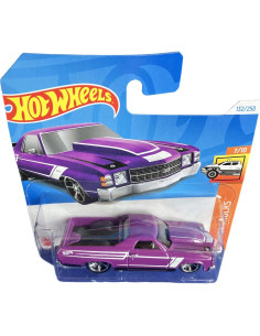 Hot Wheels El Camino 1971 Púrpura Diecast 1:64 Edición Limitada 2