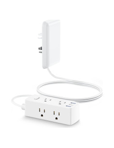 Regleta de Enchufes Olcorife 6 Salidas 3 USB 0.91m Protector 2000J