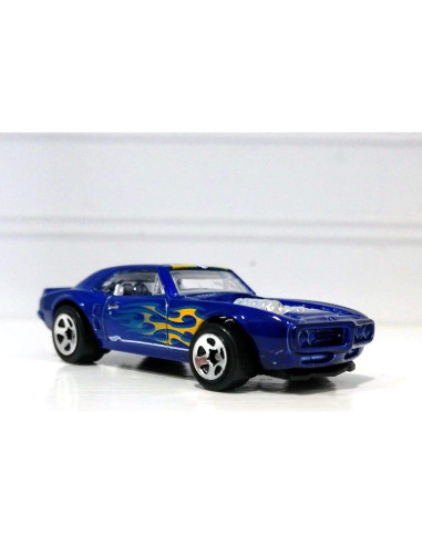 Hot Wheels Pontiac Firebird '67 Personalizado Azul 1:64