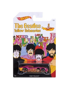 Auto Coleccionable Hot Wheels Beatles Submarino Amarillo 7.62 cm