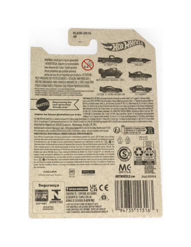 Hot Wheels Porsche 993 GT2 Escala 1:64 Fundido a Presión