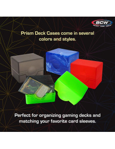 Estuche de Cartas BCW Prism Azul Apatita - 100 Cartas 2